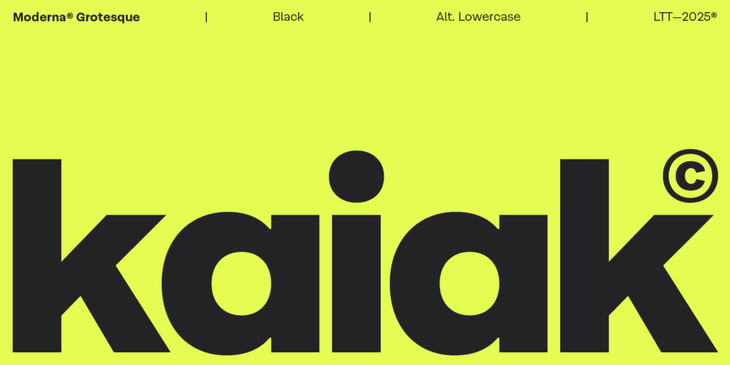 Moderna grotesque mf 02